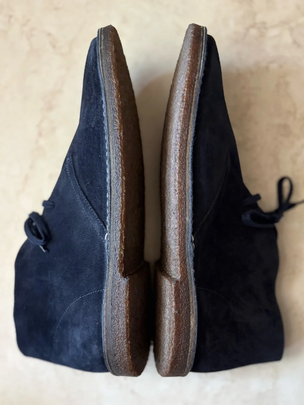 J. CREW MacAllister Suede Desert Chukka Boot | Navy  | Made in Italy | Size 13
